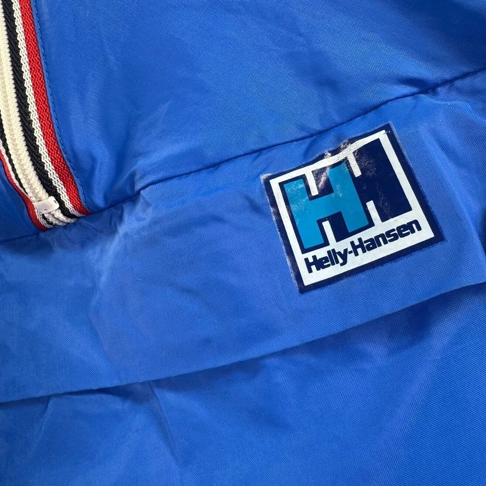 Helly Hansen Jacket Youth 10-12 Vintage Windbreaker Rain Coat Anorak‎ Pullover